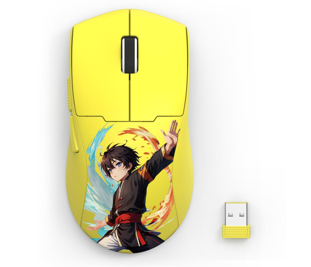 REDRAGON K1NG PRO MAX (custom yellow) M918AKB-PRO - 1298273 - zdjęcie 4